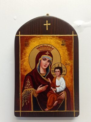 Ръчно рисувана икона на Света Богородица Скоропослушница 2