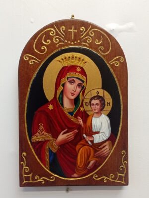 Ръчно рисувана икона на Света Богородица Скоропослушница 3
