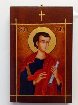 Ръчно рисувана икона на Свети Тома